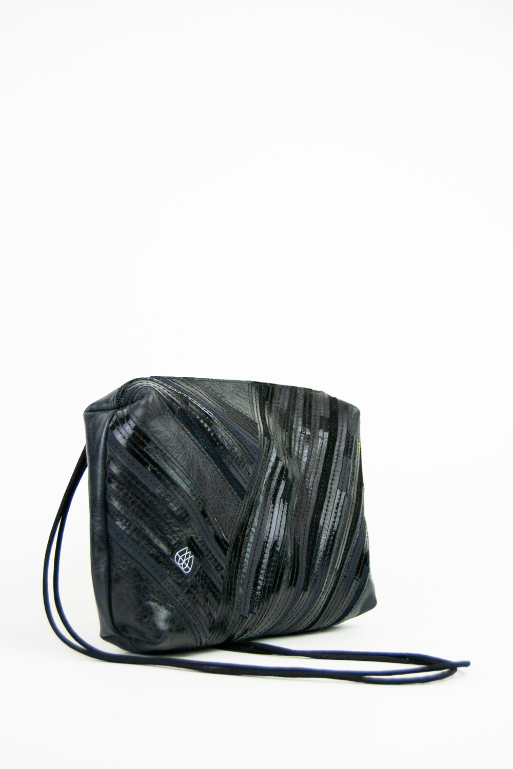 Festival Bag Crazy Stripes / Black