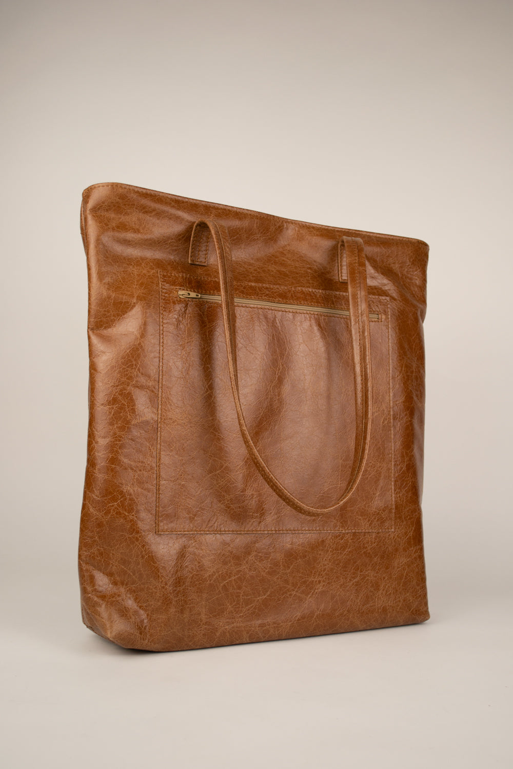 Cabas Ananas Crazy Stripes Cognac