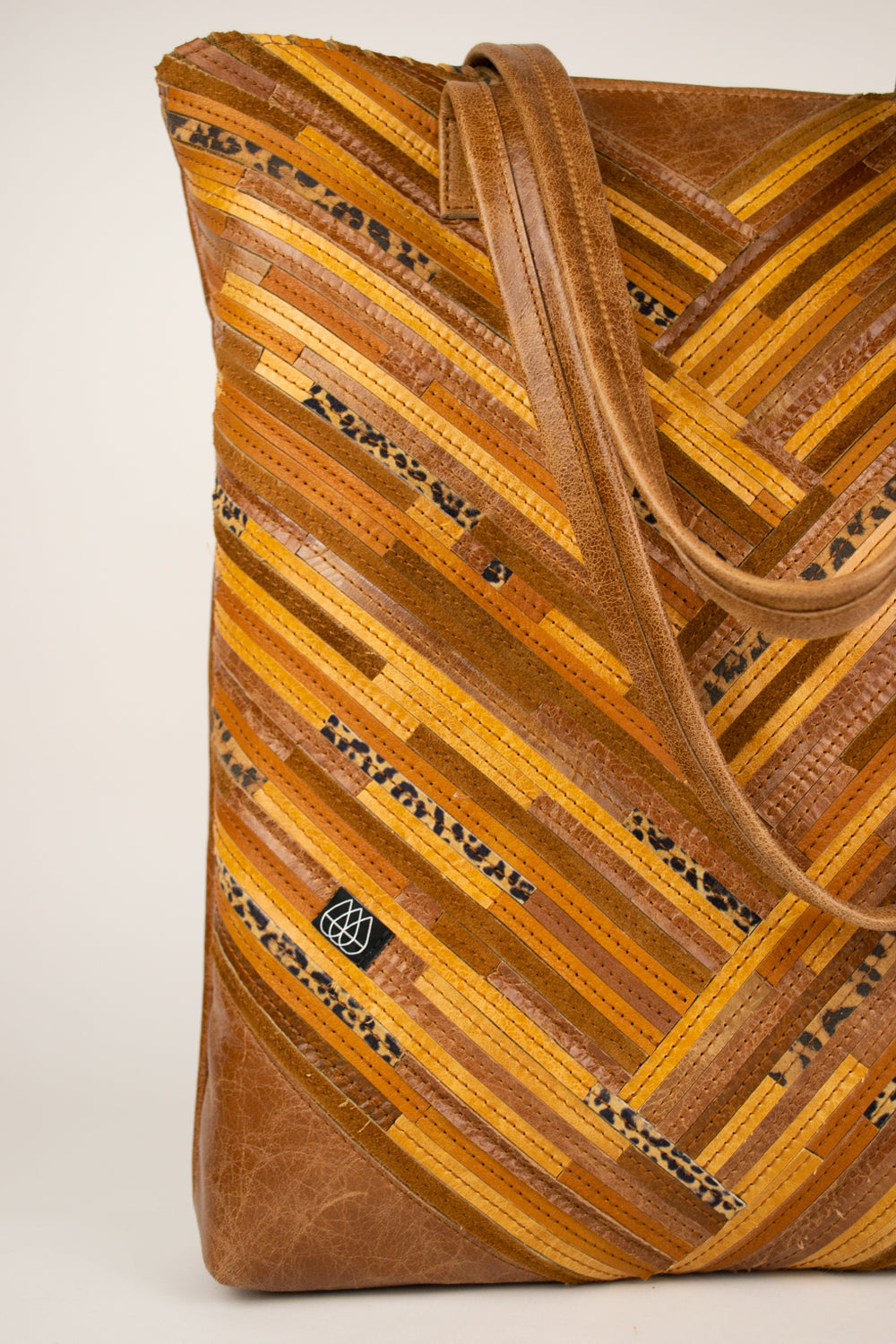 Shopper Crazy Stripes Leo