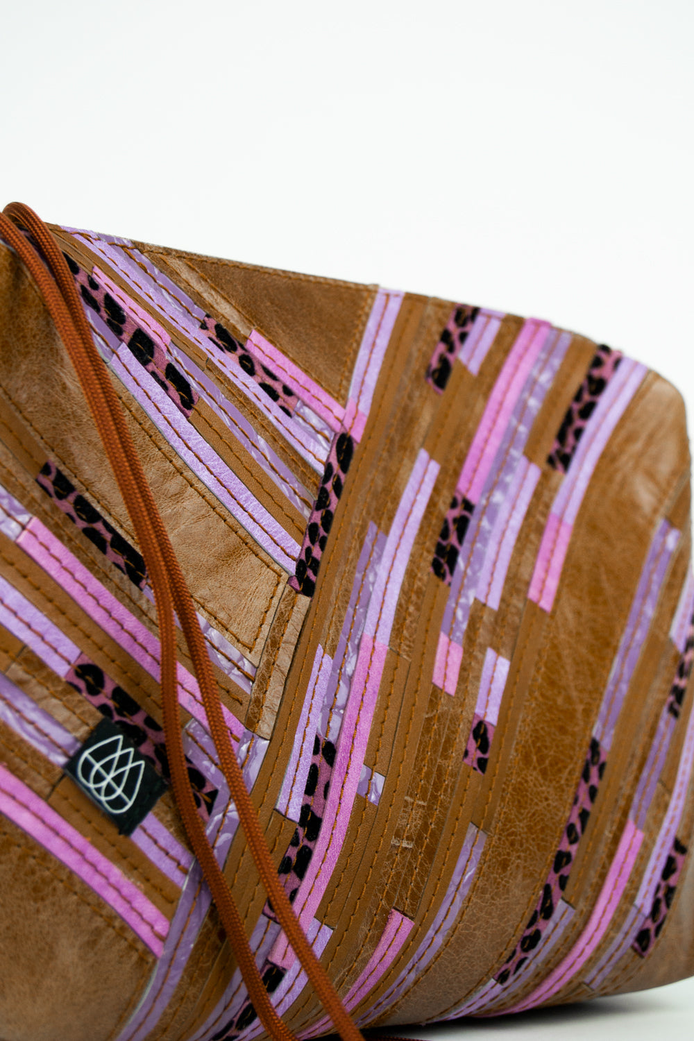 Festival Bag Crazy Stripes / Black