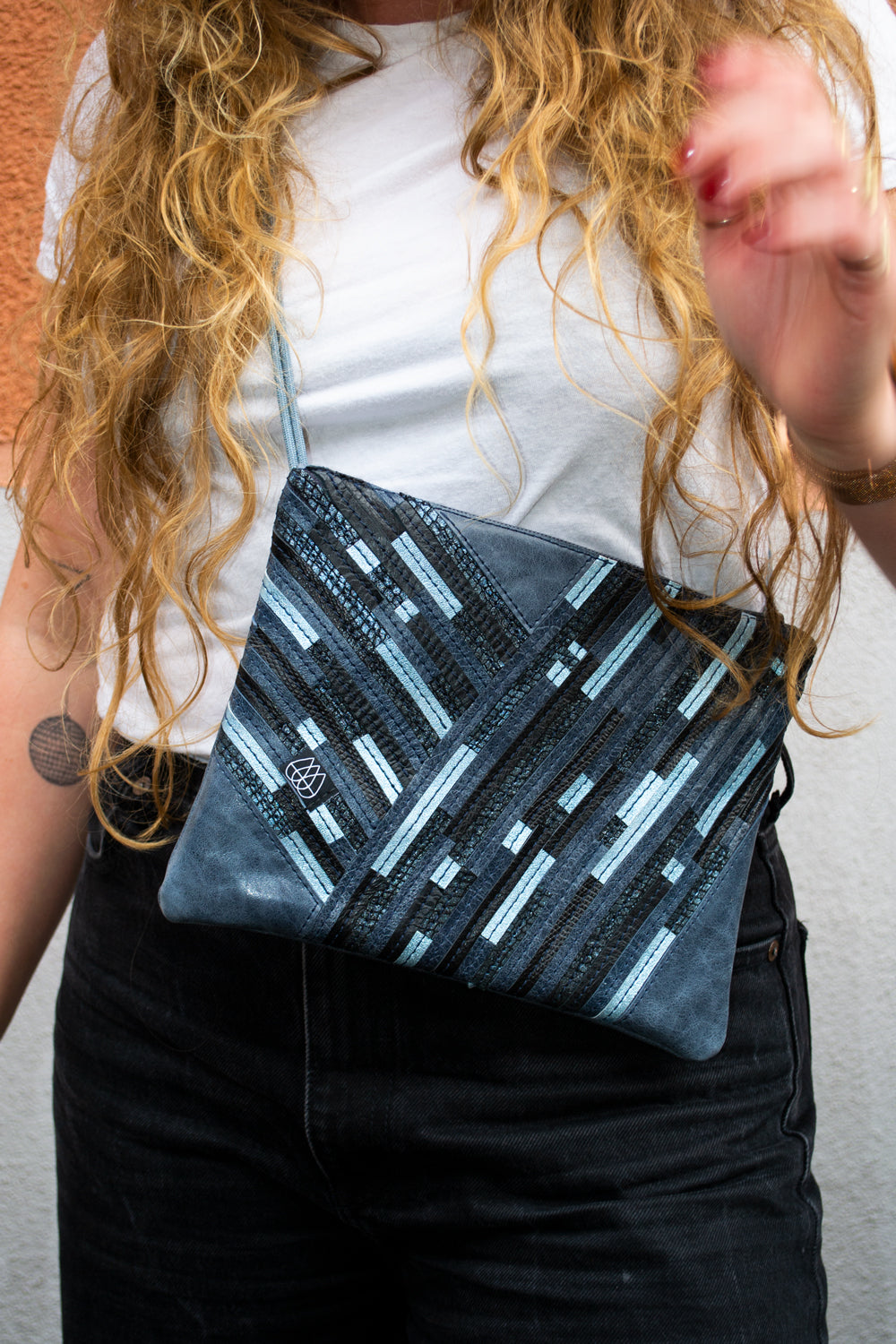Sac Festival Crazy Stripes Noir