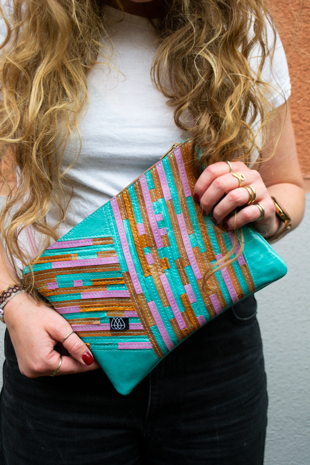Sac Festival Crazy Stripes Noir