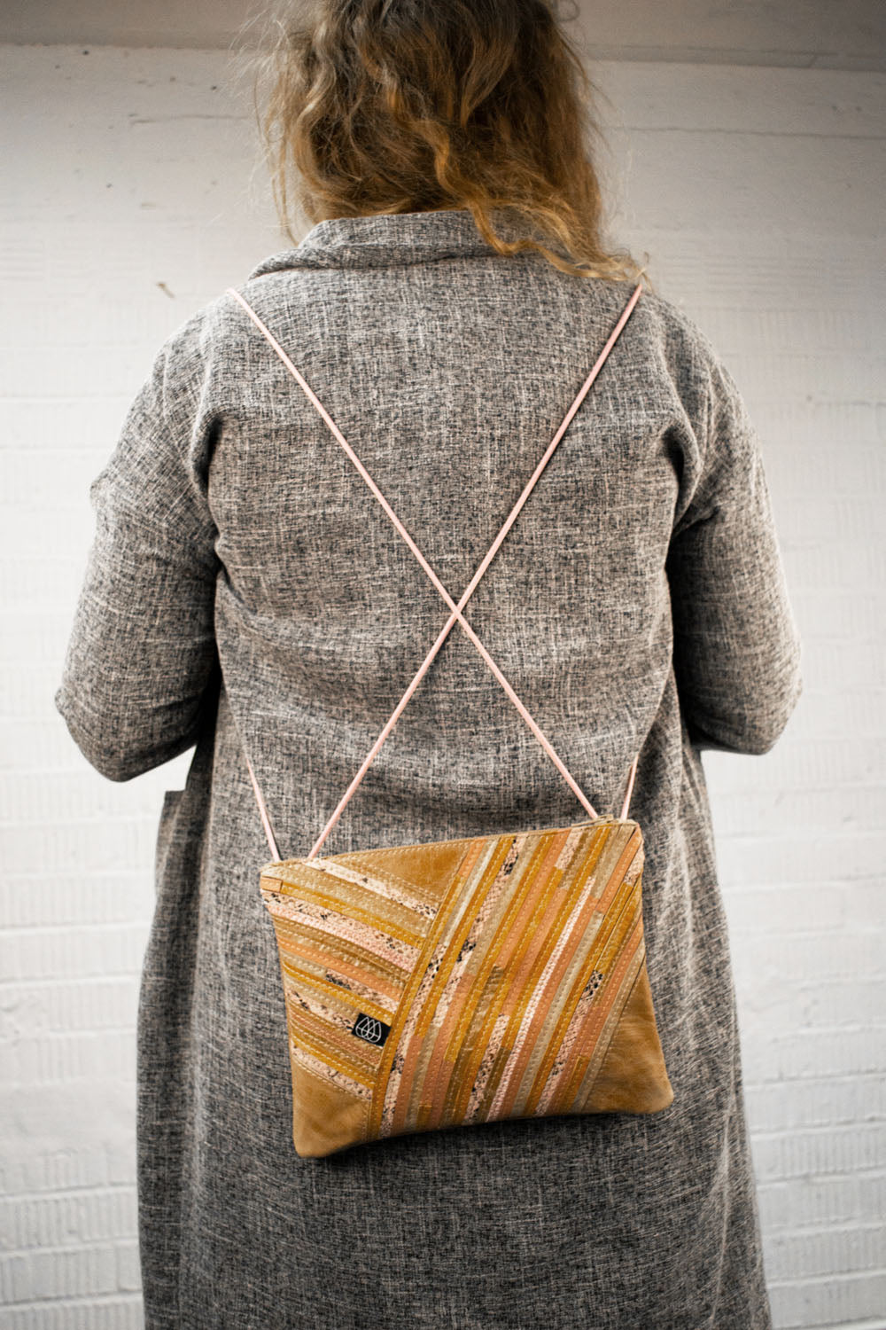 Festival Bag Crazy Stripes / Black
