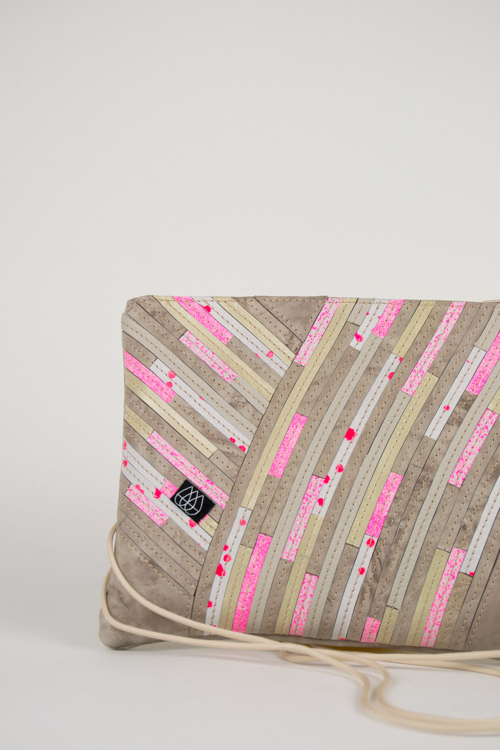 Festival Bag Crazy Stripes / Black