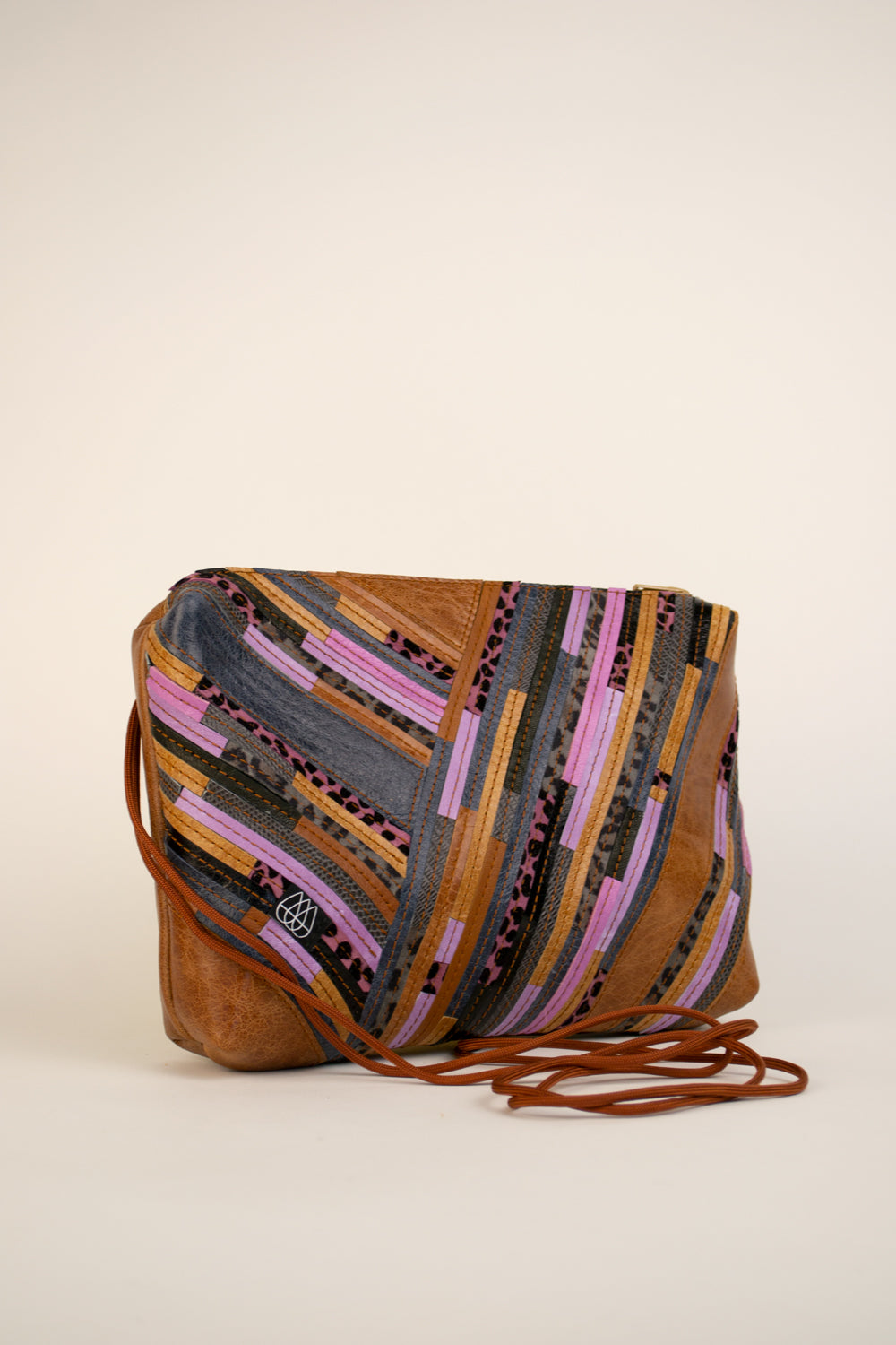 Festival Bag Crazy Stripes / Black