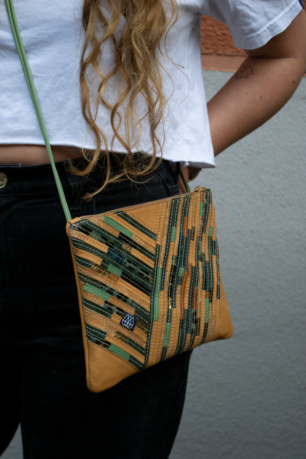 Festival Bag Crazy Stripes / Black