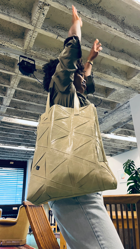 Pineapple Bag Greige