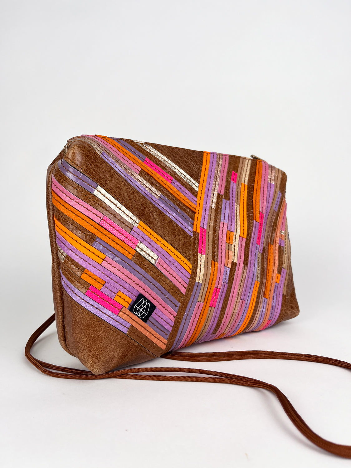 Festival Bag Crazy Stripes / Black
