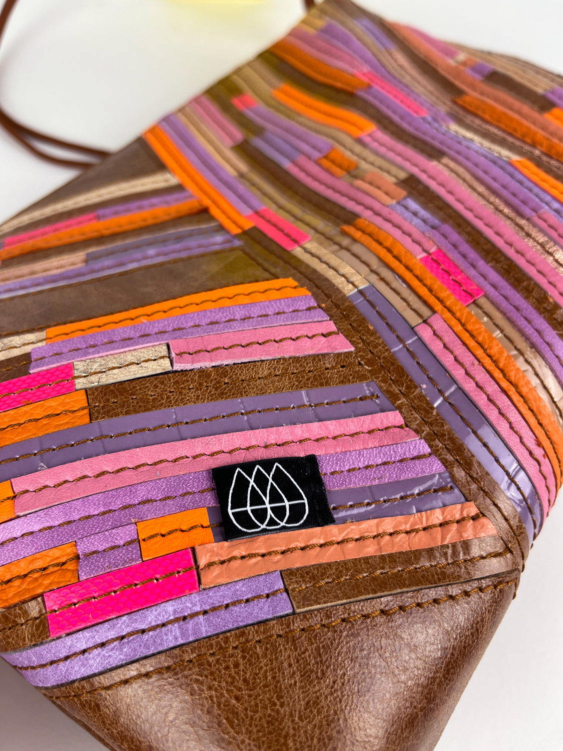 Festival Bag Crazy Stripes / Black