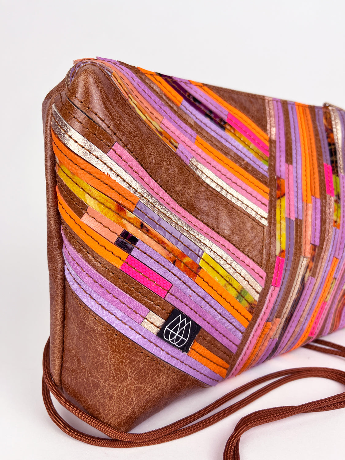 Festival Bag Crazy Stripes / Black