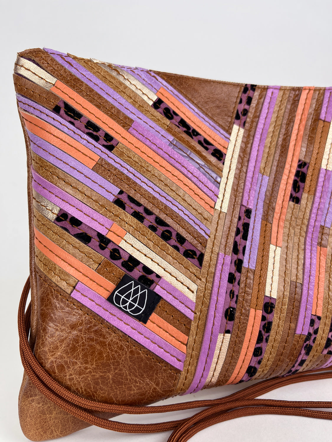 Festival Bag Crazy Stripes / Black
