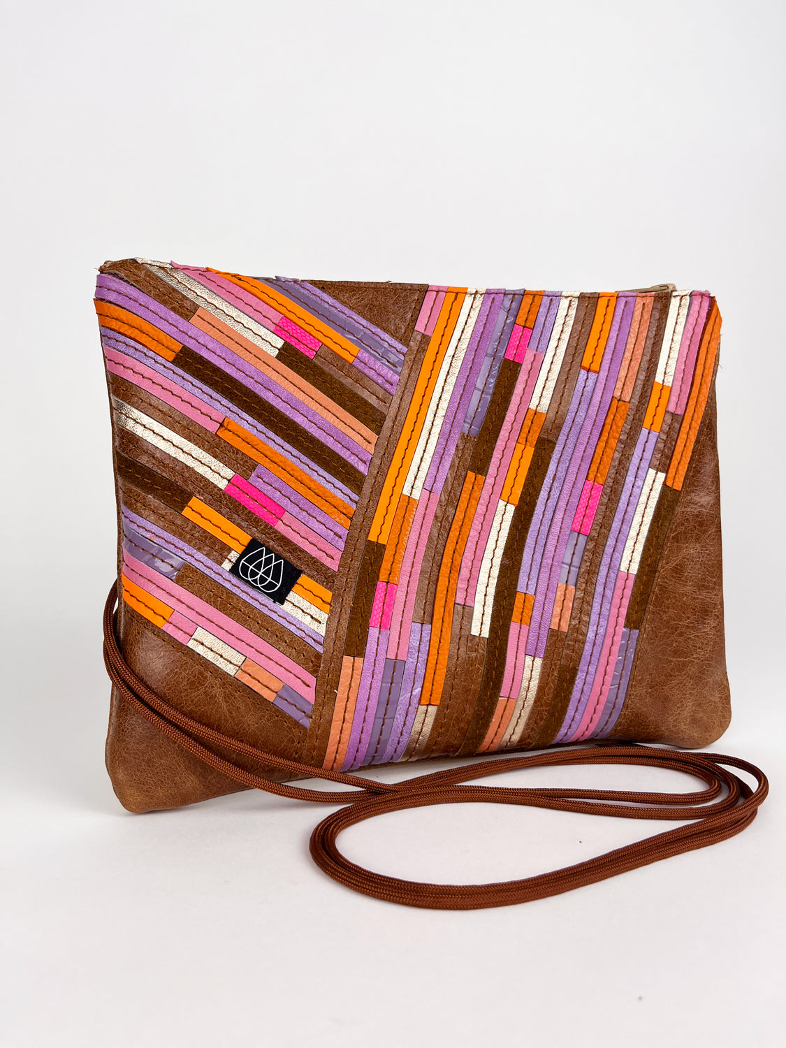 Festival Bag Crazy Stripes / Black