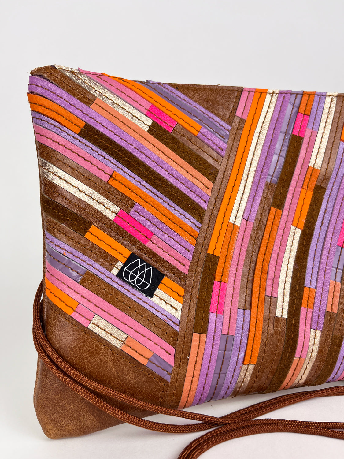 Festival Bag Crazy Stripes / Black