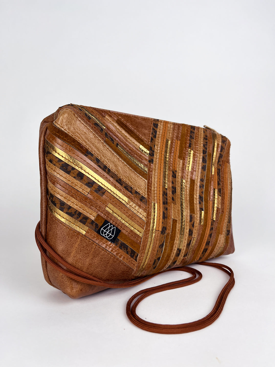 Festival Bag Crazy Stripes / Black