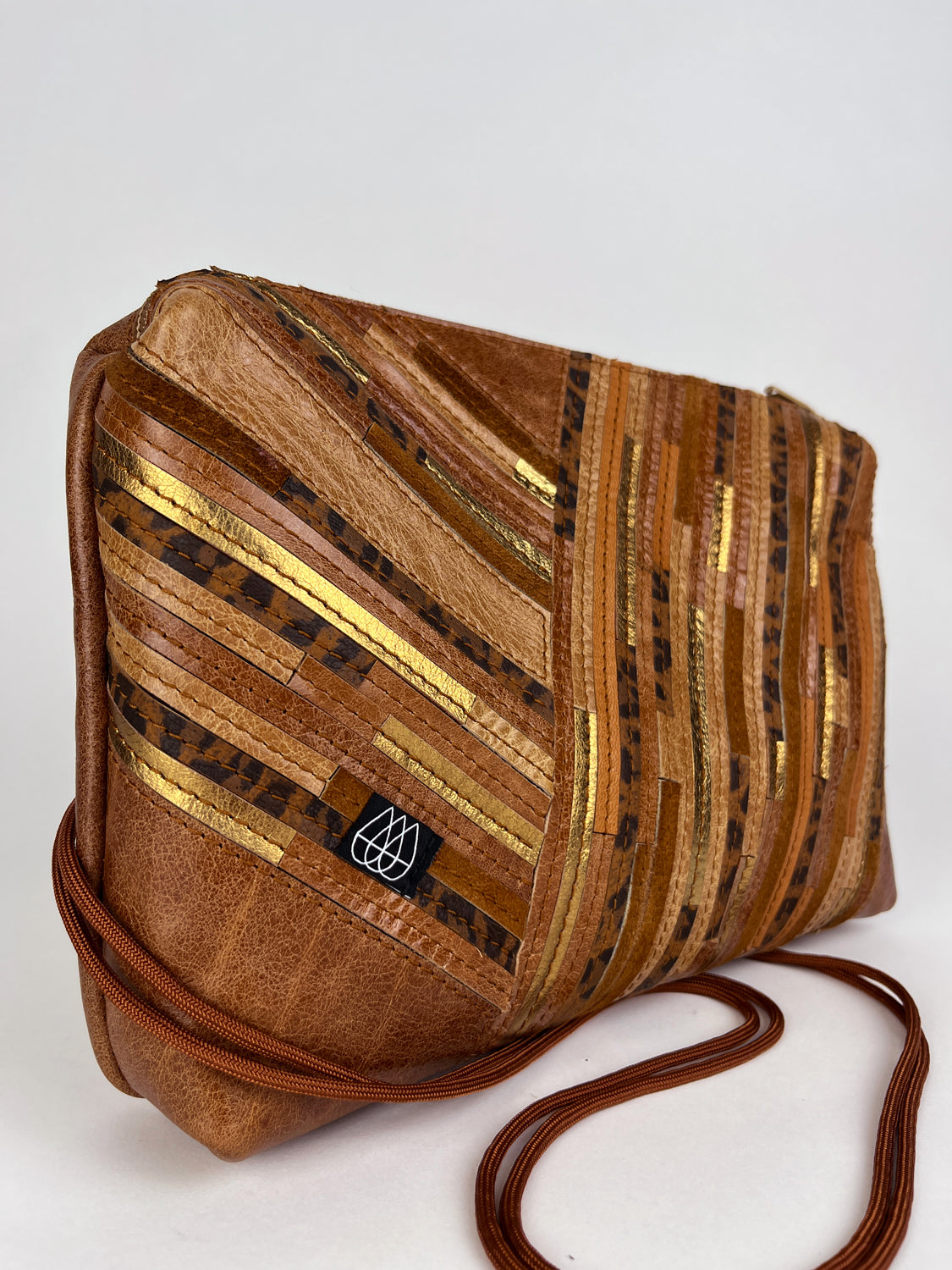 Festival Bag Crazy Stripes / Black