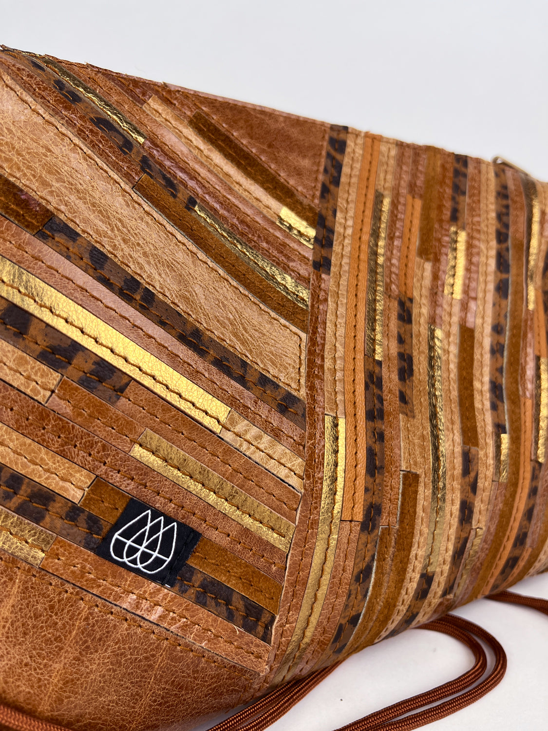 Festival Bag Crazy Stripes / Black