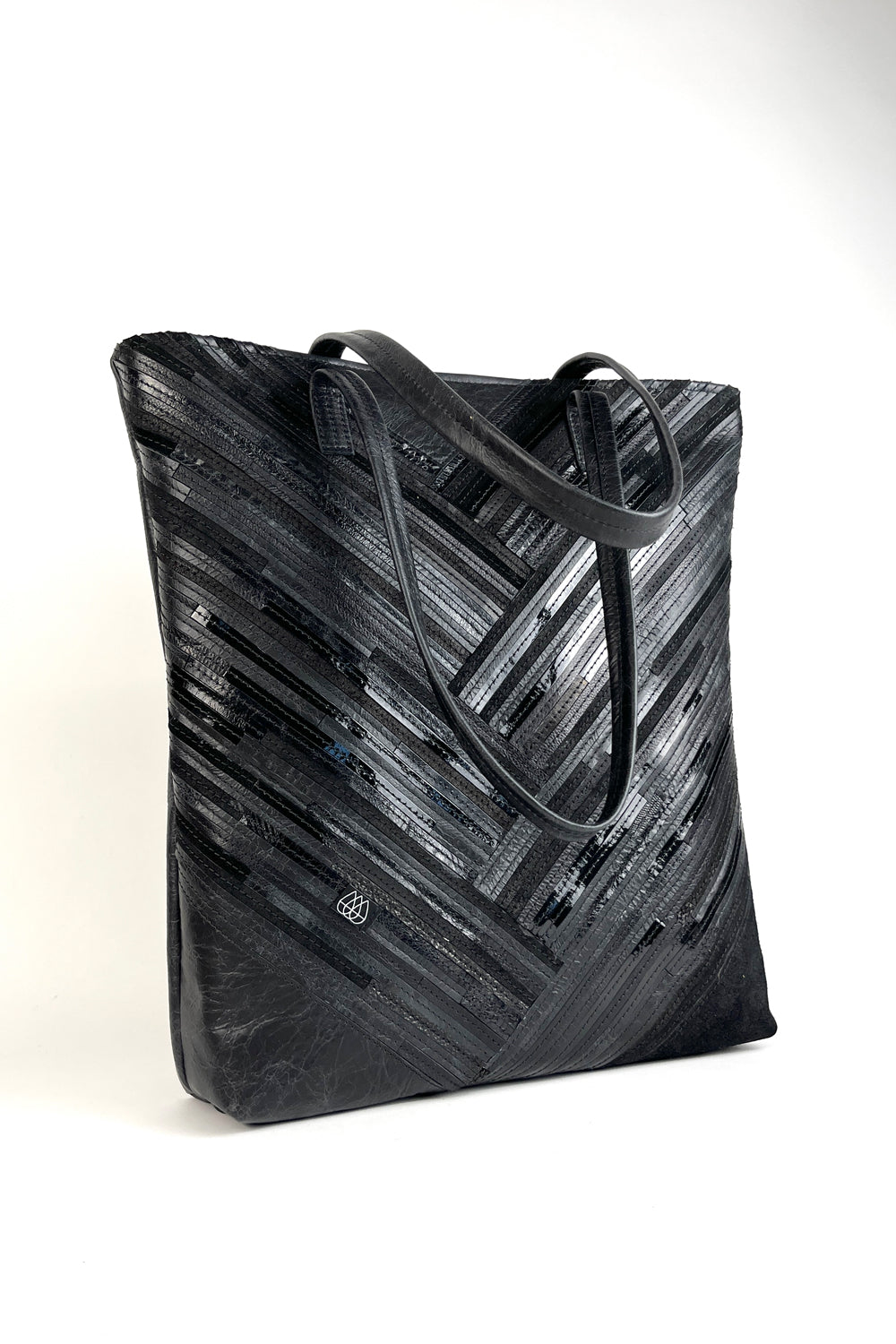 Pineapple Bag Crazy Stripes Black