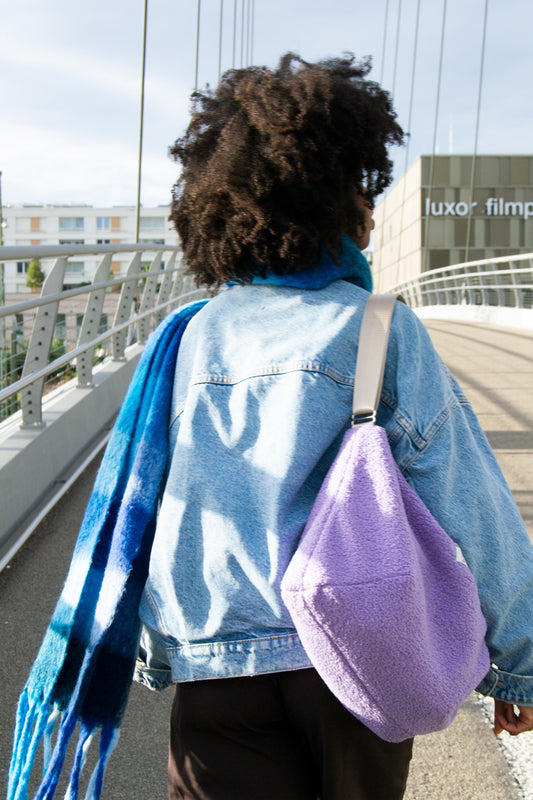 Crossbody Bag Teddy / Lavender