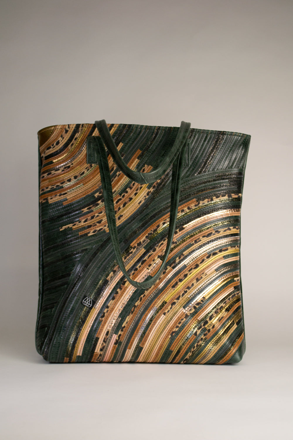 Cabas Ananas Crazy Stripes Forest