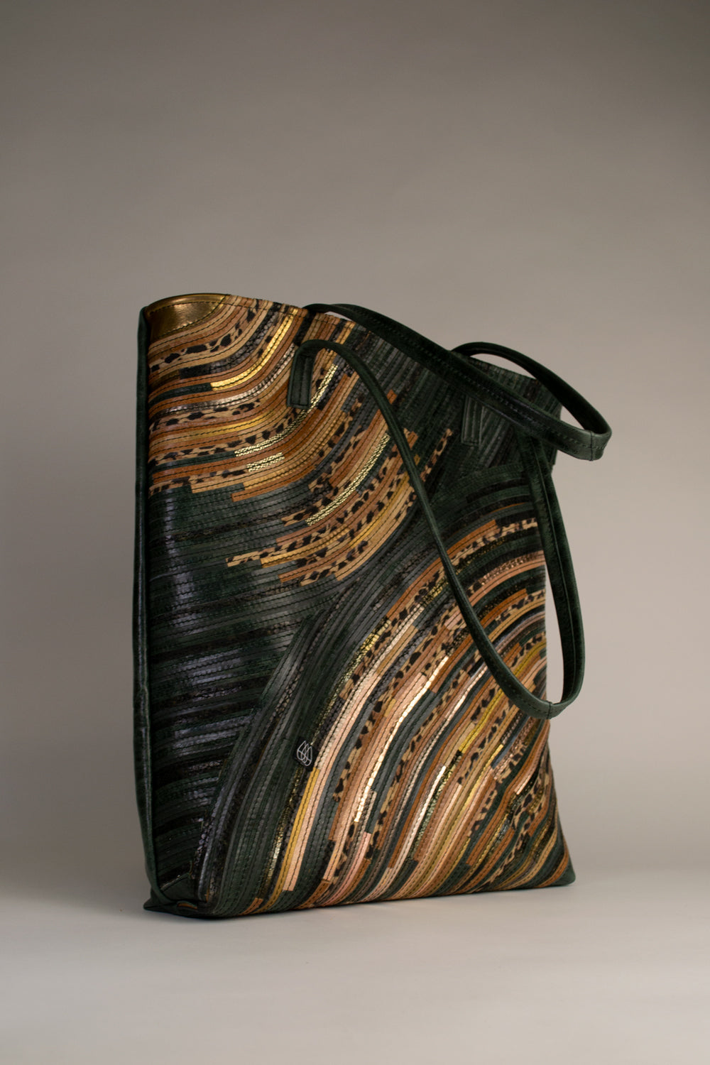 Cabas Ananas Crazy Stripes Forest