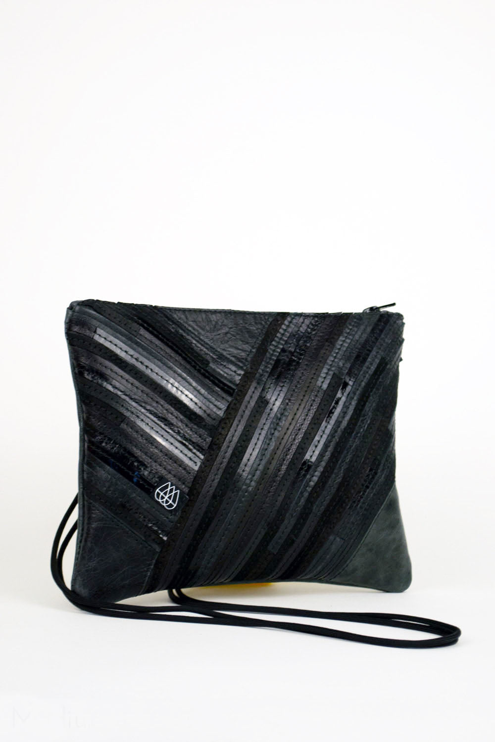 Festival Bag Crazy Stripes / Black