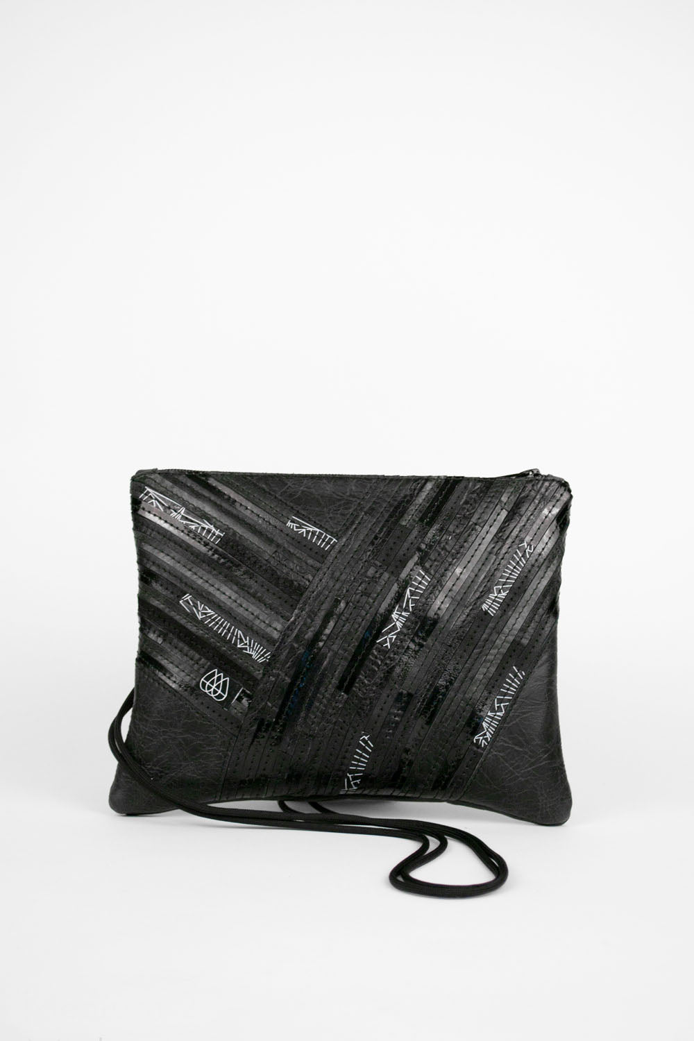 Festival Bag Crazy Stripes / Black