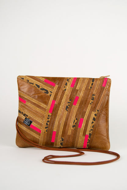 Festival Bag Crazy Stripes / Black