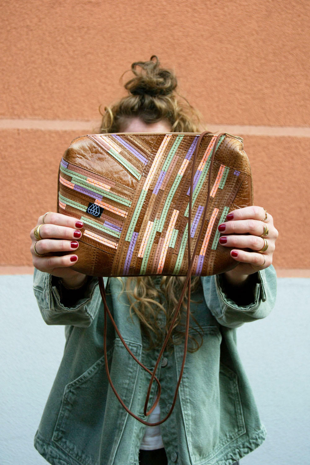 Festivaltasche Crazy Stripes / Fresh / Large