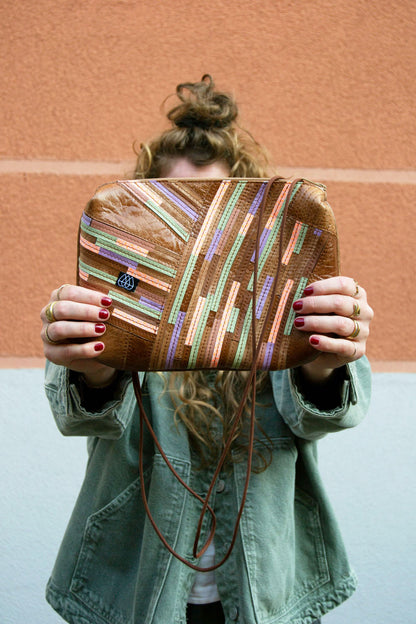 Festivaltasche Crazy Stripes / Fresh / Large