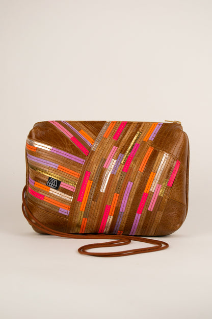 Festival Bag Crazy Stripes / Black