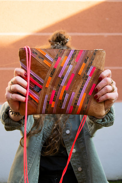 Festival Bag Crazy Stripes / Black