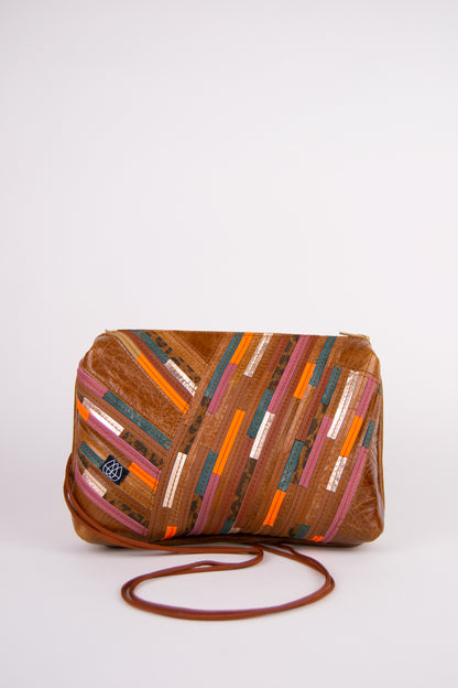 Festivaltasche Crazy Stripes / Jungle / Large