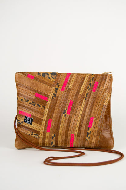 Festival Bag Crazy Stripes / Black