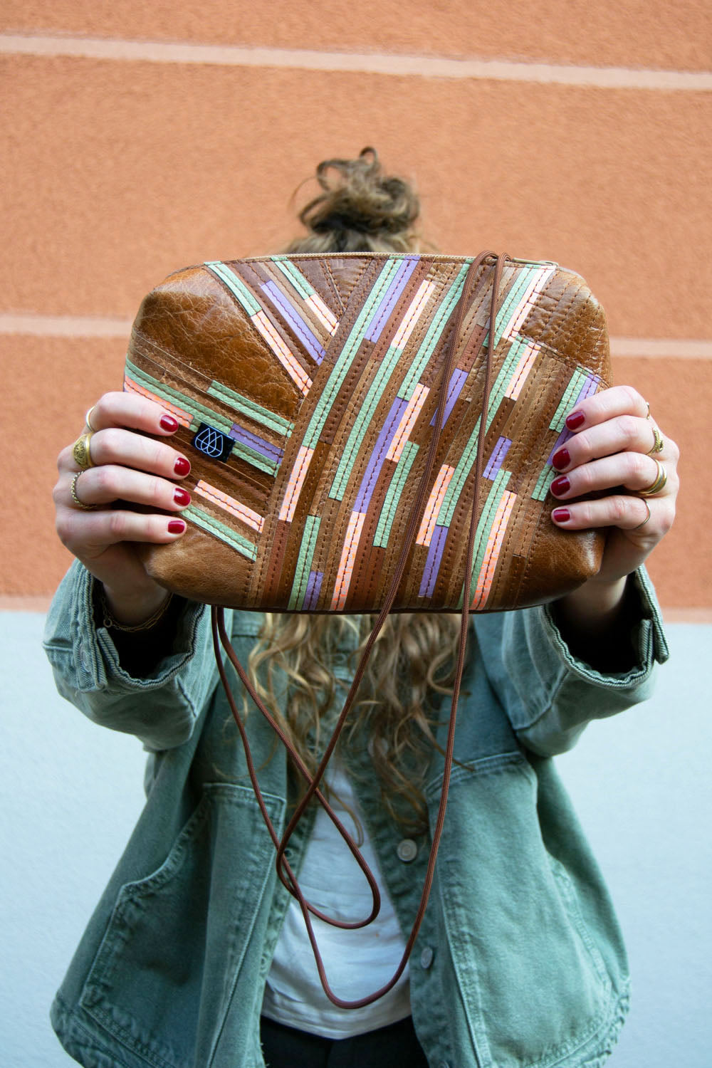 Festivaltasche Crazy Stripes / Fresh / Large