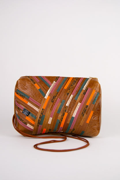 Festivaltasche Crazy Stripes / Jungle / Large