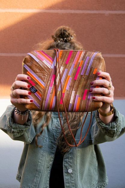 Sac Festival Crazy Stripes Noir