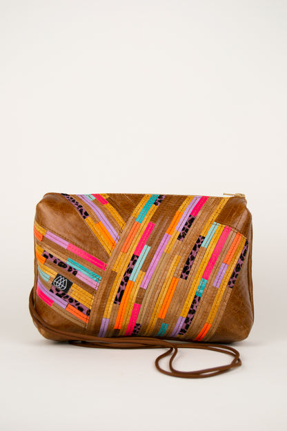 Festivaltasche Crazy Stripes / Flower Field / Medium+Large