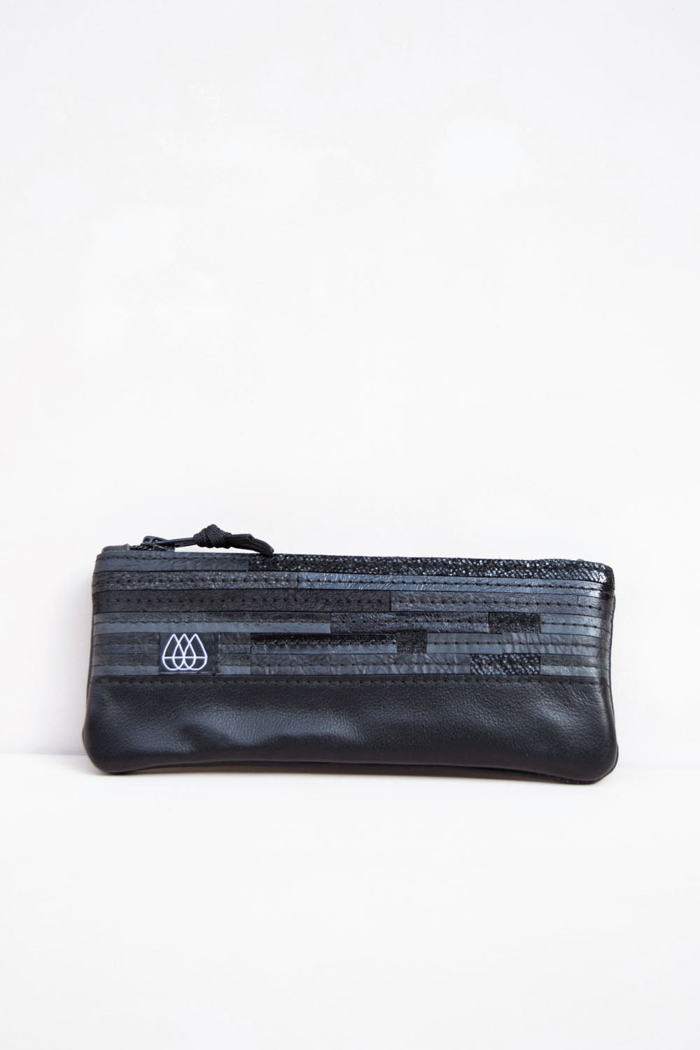 Mäppchen Crazy Stripes / Leder