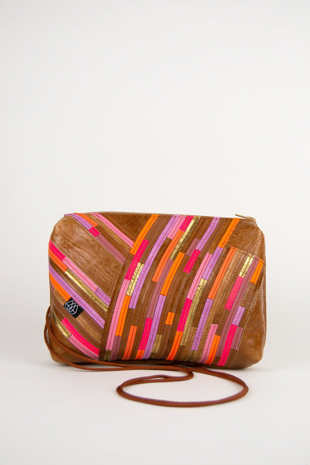 Festivaltasche Crazy Stripes / Golden Summer / Large