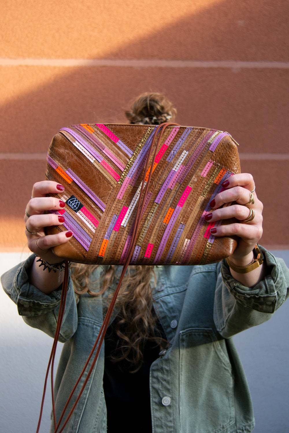 Sac Festival Crazy Stripes Noir