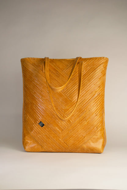 Shopper Crazy Stripes Cognac