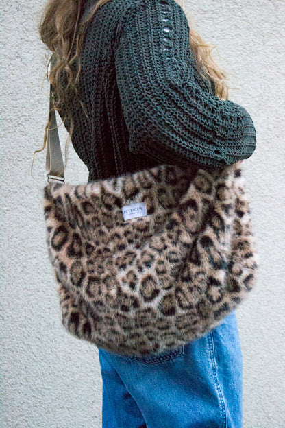 Crossbody Bag Fell / Leo Creme