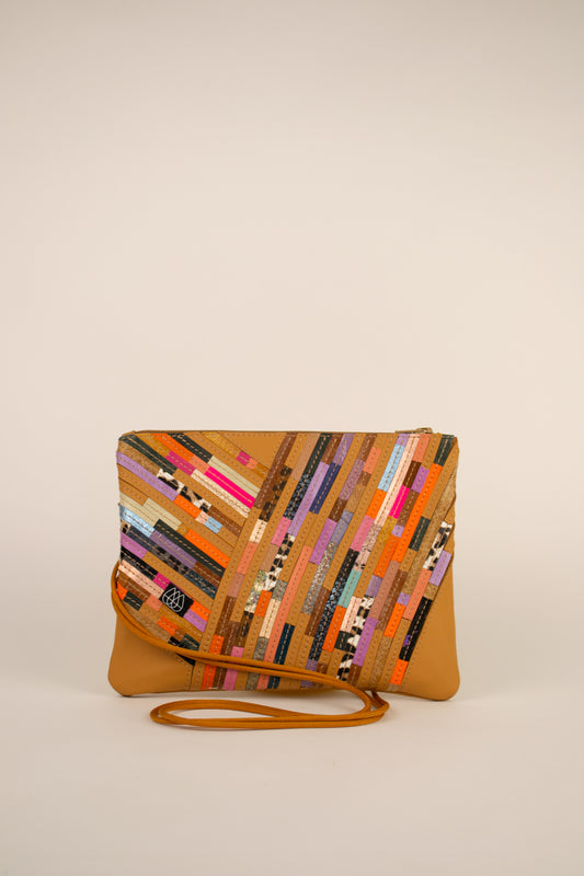 Festival Bag Crazy Stripes / Black