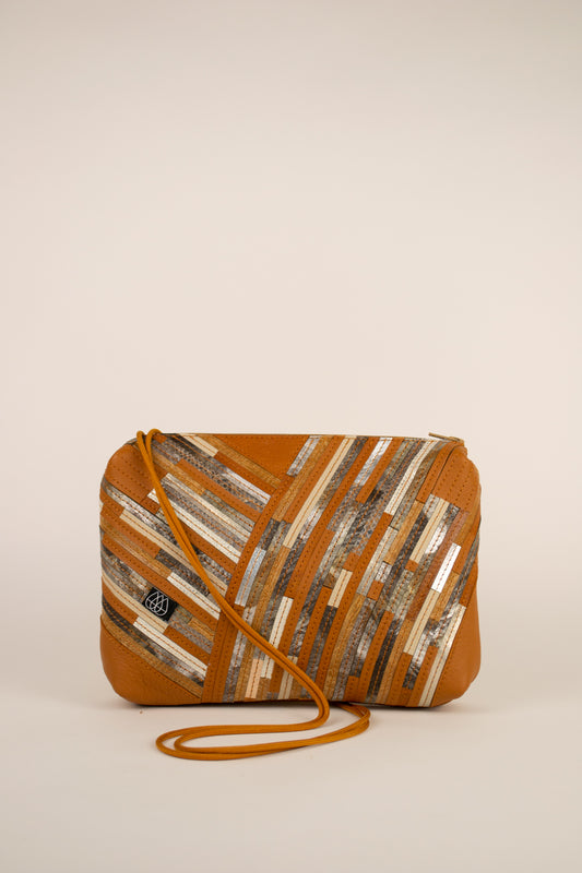 Festival Bag Crazy Stripes / Black