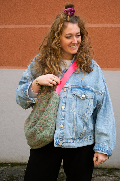 Crossbody Bag Teddy / Pink Waterlily