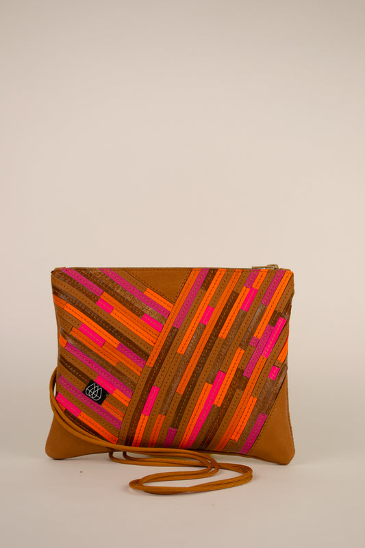 Festival Bag Crazy Stripes / Black