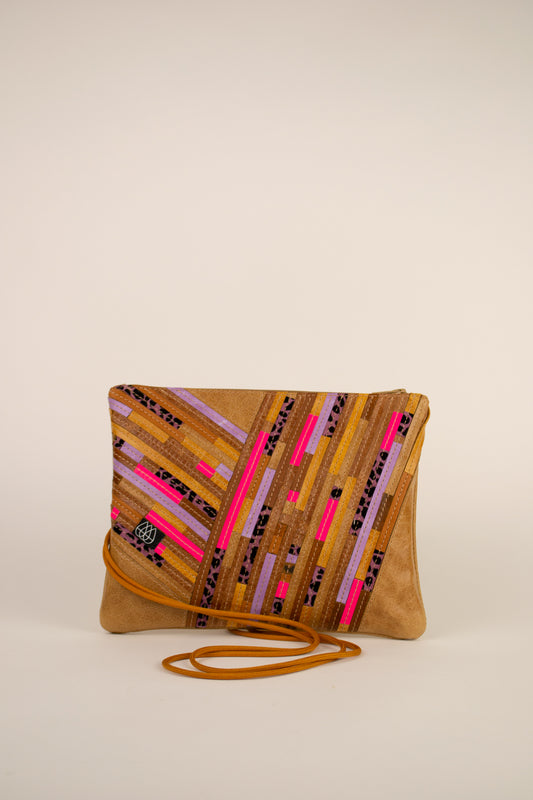 Festival Bag Crazy Stripes / Black