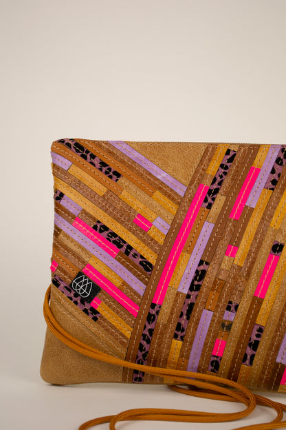 Festival Bag Crazy Stripes / Black