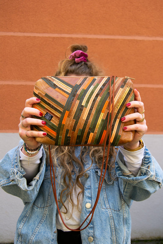 Sac Festival Crazy Stripes Noir