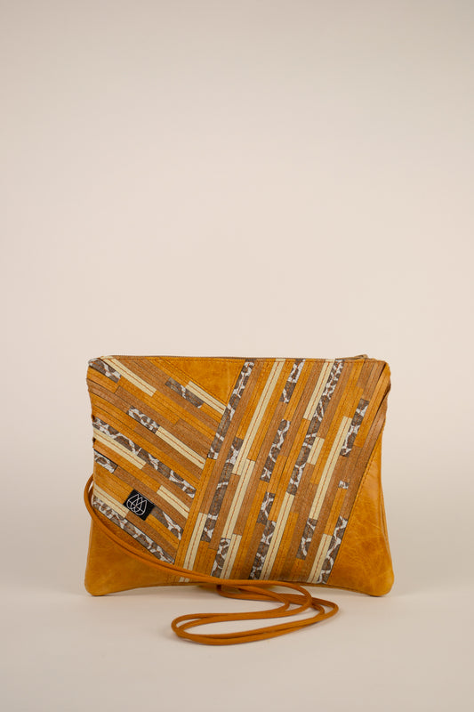 Festival Bag Crazy Stripes / Black